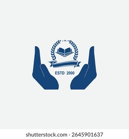 3314 educational logo school college university learning institute book academy organization
