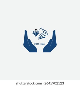 3316 educational logo school college university learning institute book academy organization