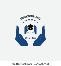 3319 educational logo school college university learning institute book academy organization