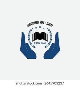 3320 educational logo school college university learning institute book academy organization