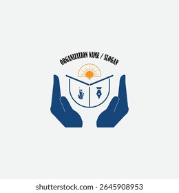 3336 educational logo school college university learning institute book academy organization