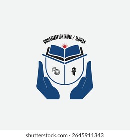 3348 educational logo school college university learning institute book academy organization