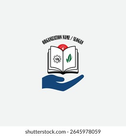 3353 educational logo school college university learning institute book academy organization