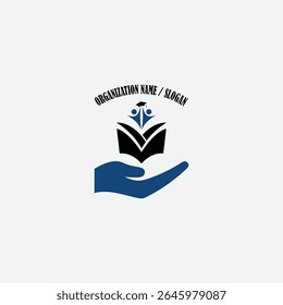 3365 educational logo school college university learning institute book academy organization