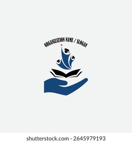 3367 educational logo school college university learning institute book academy organization