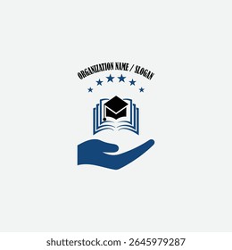 3369 educational logo school college university learning institute book academy organization