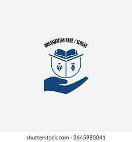 3380 educational logo school college university learning institute book academy organization