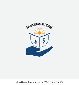 3386 educational logo school college university learning institute book academy organization