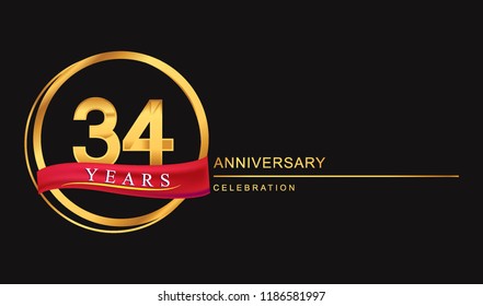 34th Anniversary Images, Stock Photos & Vectors | Shutterstock