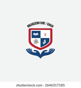 3410 educational logo school college university learning institute book academy organization