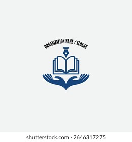 3411 educational logo school college university learning institute book academy organization