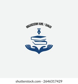 3412 educational logo school college university learning institute book academy organization