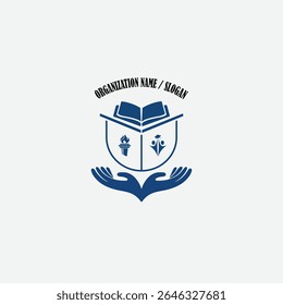3431 educational logo school college university learning institute book academy organization