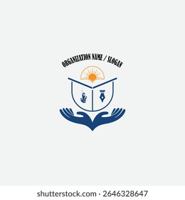 3436 educational logo school college university learning institute book academy organization