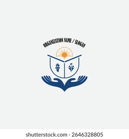 3438 educational logo school college university learning institute book academy organization
