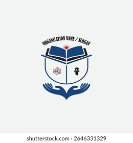 3450 educational logo school college university learning institute book academy organization