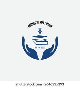 3462 educational logo school college university learning institute book academy organization