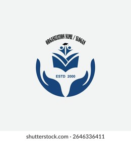 3465 educational logo school college university learning institute book academy organization