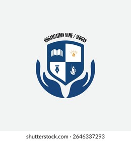 3472 educational logo school college university learning institute book academy organization