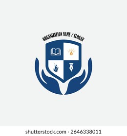 3475 educational logo school college university learning institute book academy organization