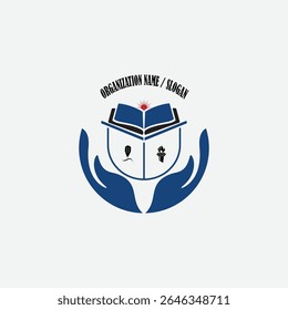 3497 educational logo school college university learning institute book academy organization