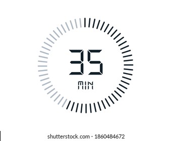 35 minutes timers Clocks, Timer 35 min icon