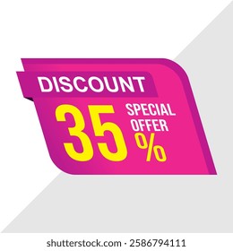 35% Off Sale Banner - Exclusive Discount Promotion