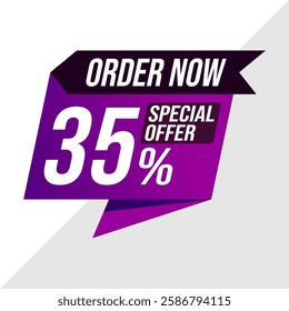 35% Off Sale Banner - Exclusive Discount Promotion