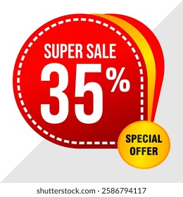 35% Off Sale Banner - Exclusive Discount Promotion