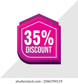 35% Off Sale Banner - Exclusive Discount Promotion