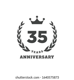 35 Years Anniversary Logo Design