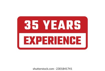 35 Years Experience Rubber Stamp