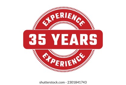 35 Years Experience Rubber Stamp