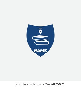 3512 educational logo school college university learning institute book academy organization