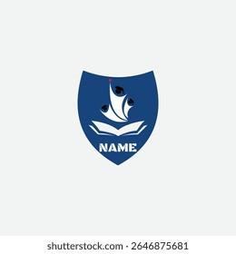 3517 educational logo school college university learning institute book academy organization