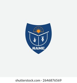 3528 educational logo school college university learning institute book academy organization