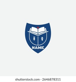 3536 educational logo school college university learning institute book academy organization
