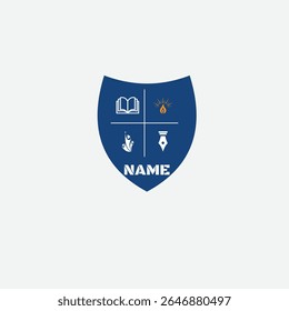 3547 educational logo school college university learning institute book academy organization