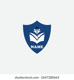 3565 educational logo school college university learning institute book academy organization