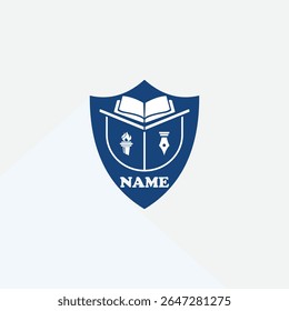3575 educational logo school college university learning institute book academy organization