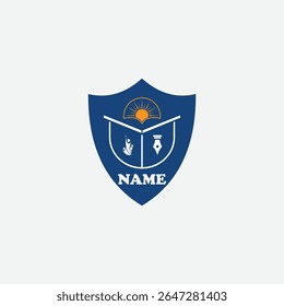 3578 educational logo school college university learning institute book academy organization