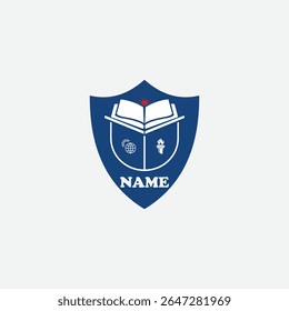 3590 educational logo school college university learning institute book academy organization