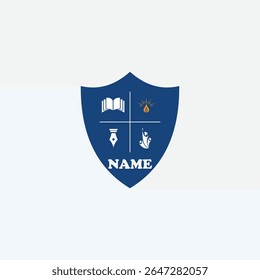 3594 educational logo school college university learning institute book academy organization