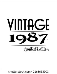 35th Birthday Vintage Legends Born In June 1987 35 Years Old