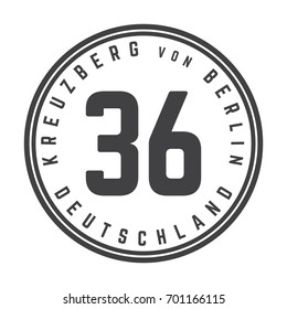 36 Kreuzberg von Berlin 