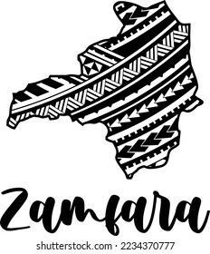 36 Nigerian State Design in Maori Mandala Pattern