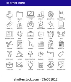 36 OFFICE ICONS