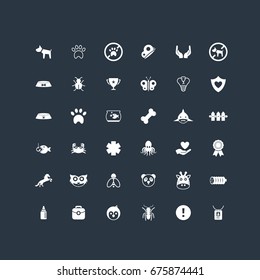 36 Pets icons set