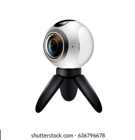 360 Camera Vector