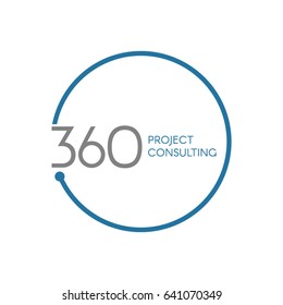 360 Consulting Logo Symbol